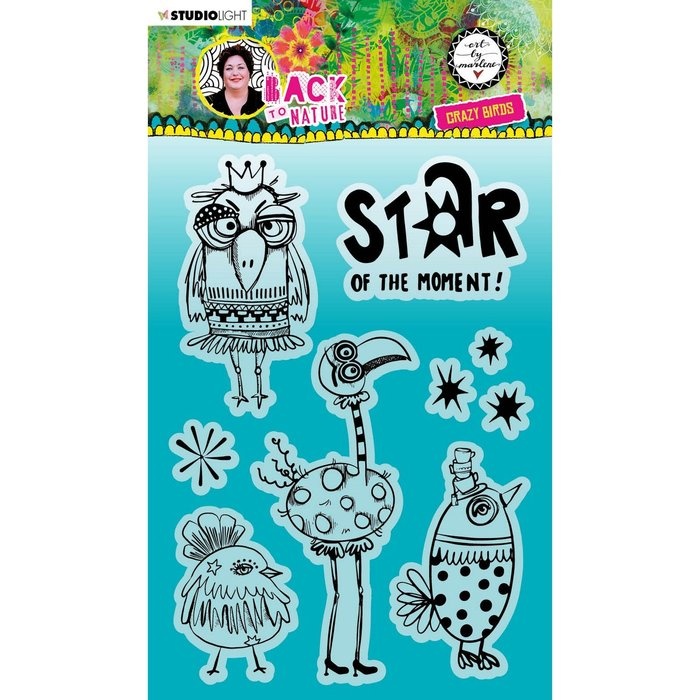 Studio Light Studio Light • Back to Nature Clear Stempel Crazy Birds