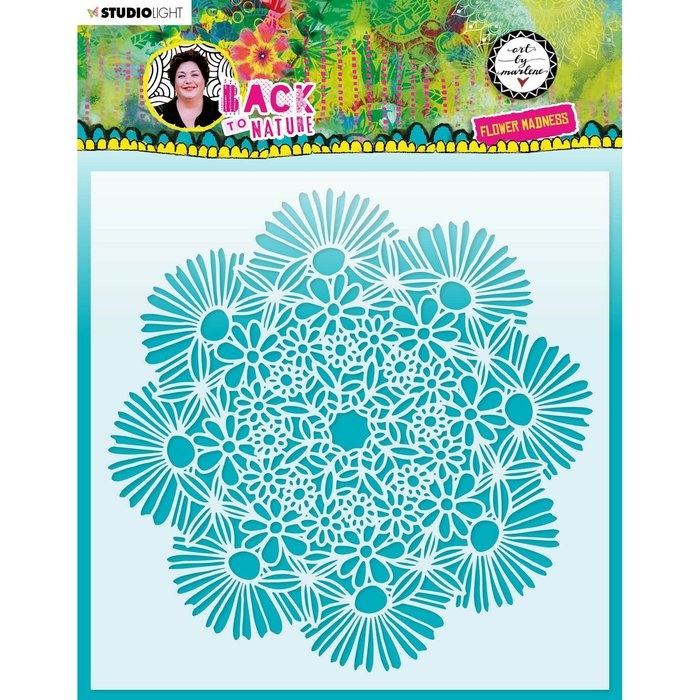 Studio Light Studio Light • Back to Nature Mask Stencil Flower Madness