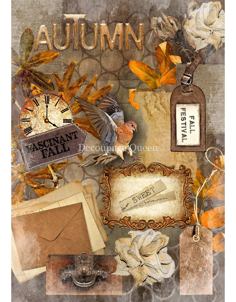 Decoupage Queen Sweet Autumn A4