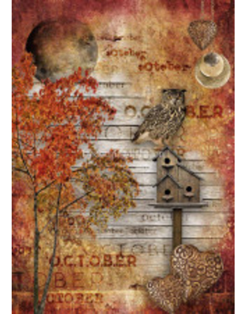 Decoupage Queen October Moon A4