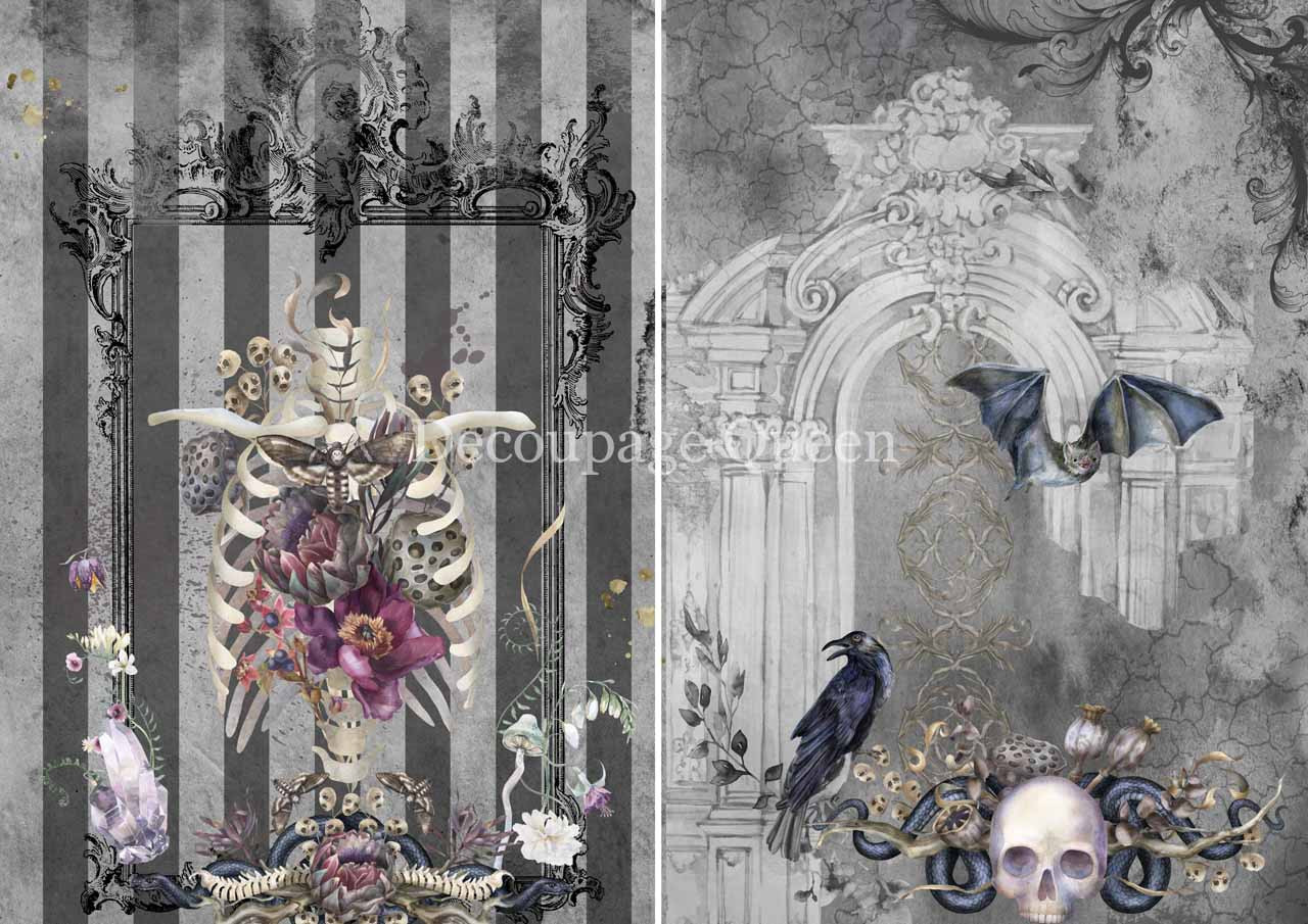 Decoupage Queen Forest Lore - Happily Encaged A4