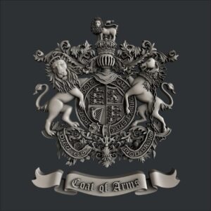 Zuri Design Zuri Mold - Coat of Arms