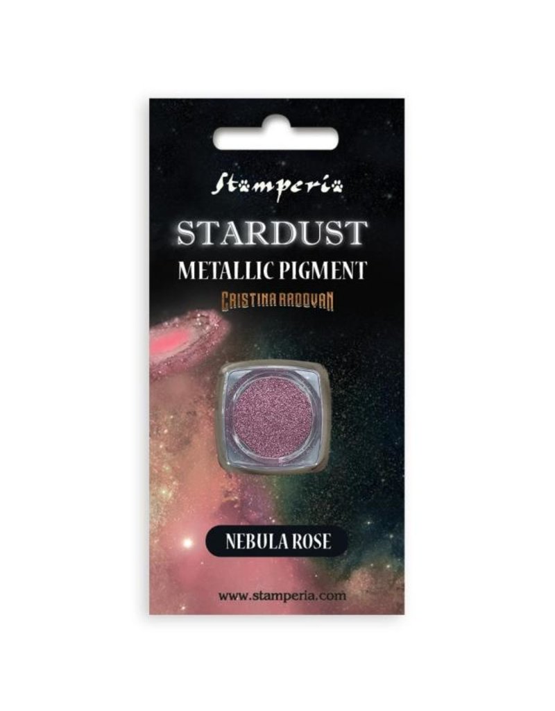 Stamperia Stardust Pigment gr 0,5 - Nebula rose