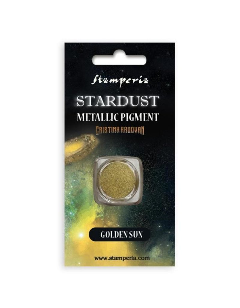 Stamperia Stardust Pigment gr 0,5 - Golden sun