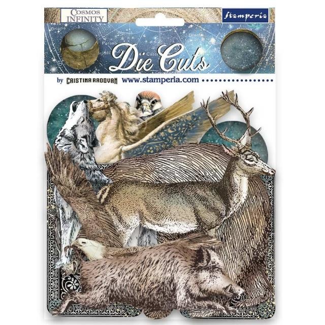 Stamperia Die cuts assorted - Cosmos Infinity
