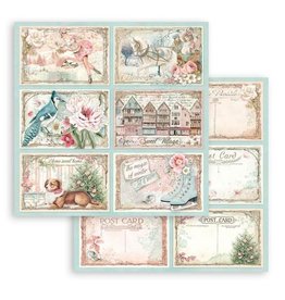 Stamperia Scrapbooking Double face sheet - Sweet winter cards