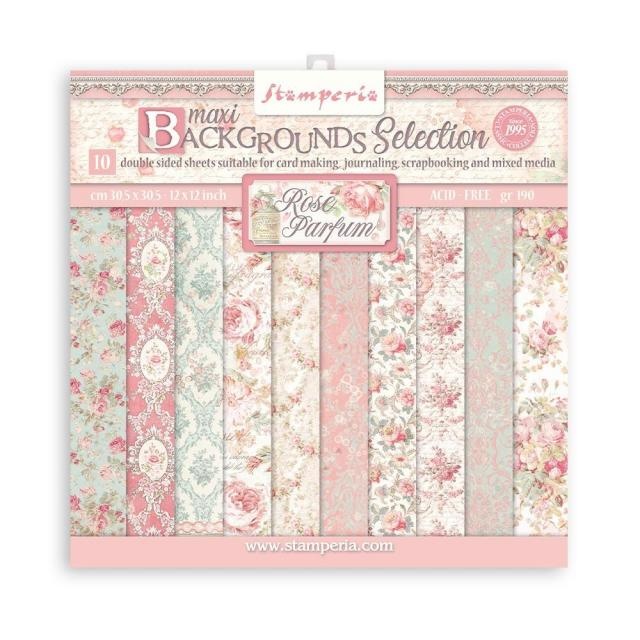 Stamperia Scrapbooking Pad 10 sheets cm 30,5x30,5 (12"x12") Maxi