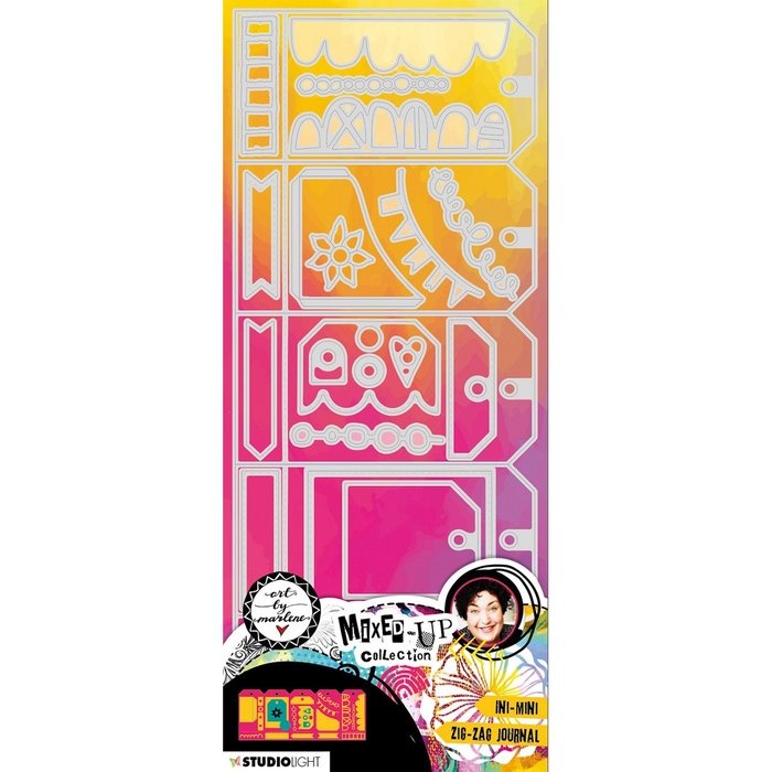 Studio Light Studio Light • Mixed-Up Collection Cutting dies Ini-Mini Zig-zag Journal