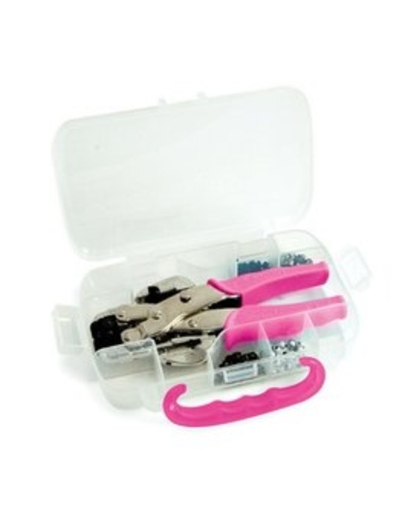 We R Memory Keepers We R Memory Keepers • Crop-A-Dile punch and pink case