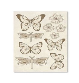 Stamperia Wooden frames A5 size - Butterflies