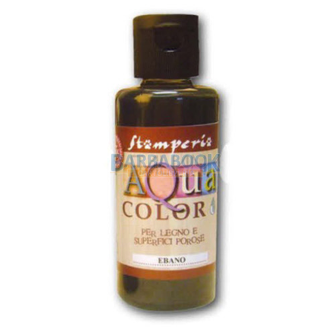 Stamperia 670 Aquacolor 60 ml - Ebony (indoor and outdoor)