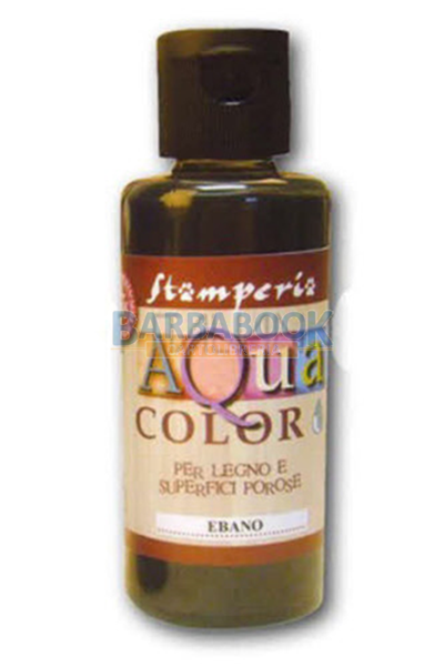 Stamperia 670 Aquacolor 60 ml - Ebony (indoor and outdoor)