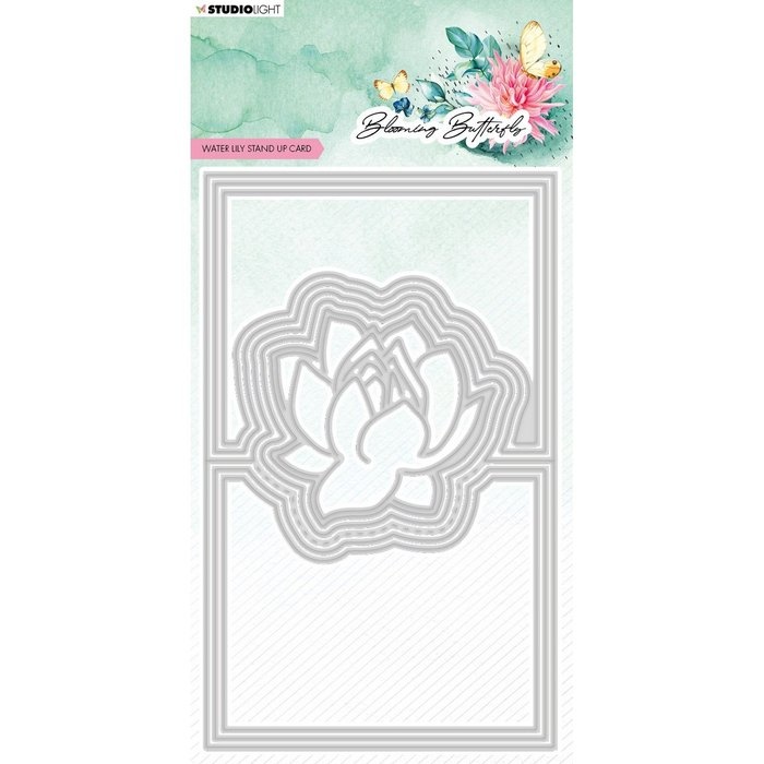 Studio Light Studio Light • Blooming Butterfly Snijmallen Water Lily Card