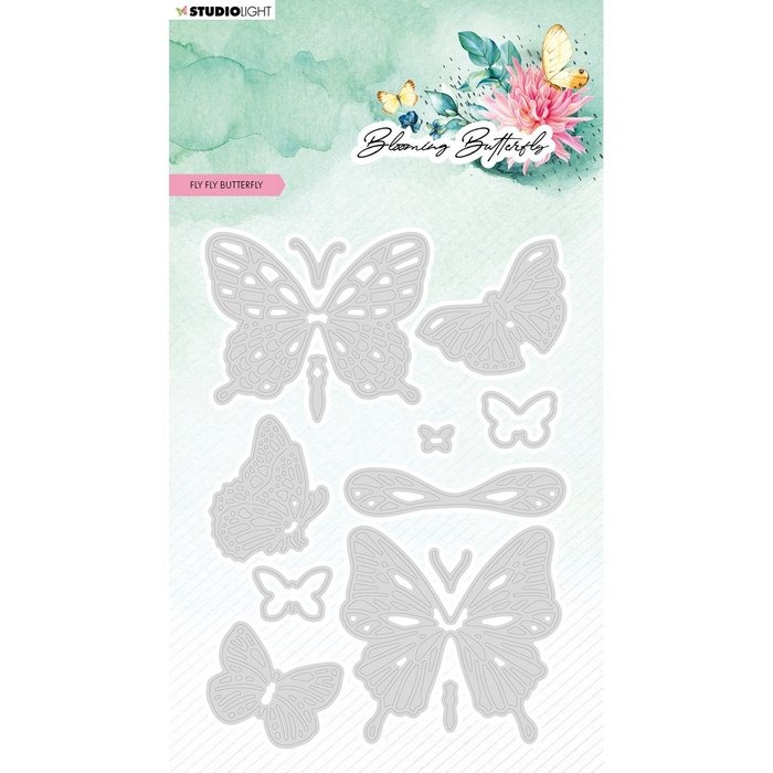 Studio Light • Blooming Butterfly Snijmallen Fly Fly Butterfly - Scraphut