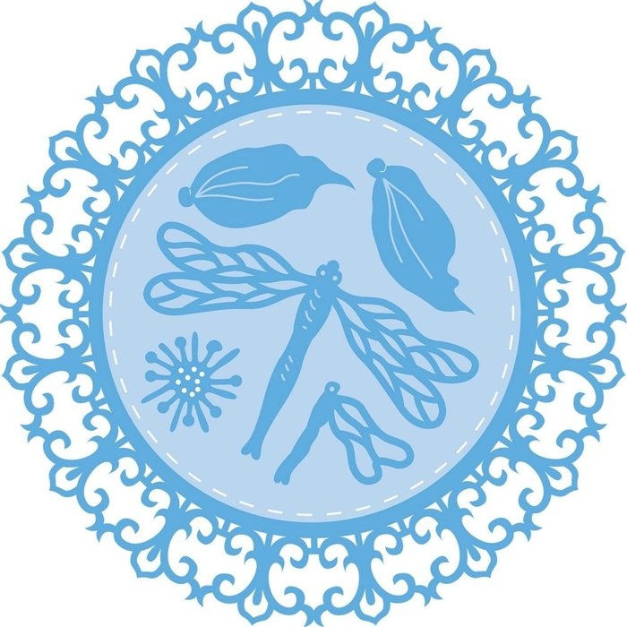 Marianne Design Marianne Design • Anja's Creatable Dragonfly Circle 7stuks