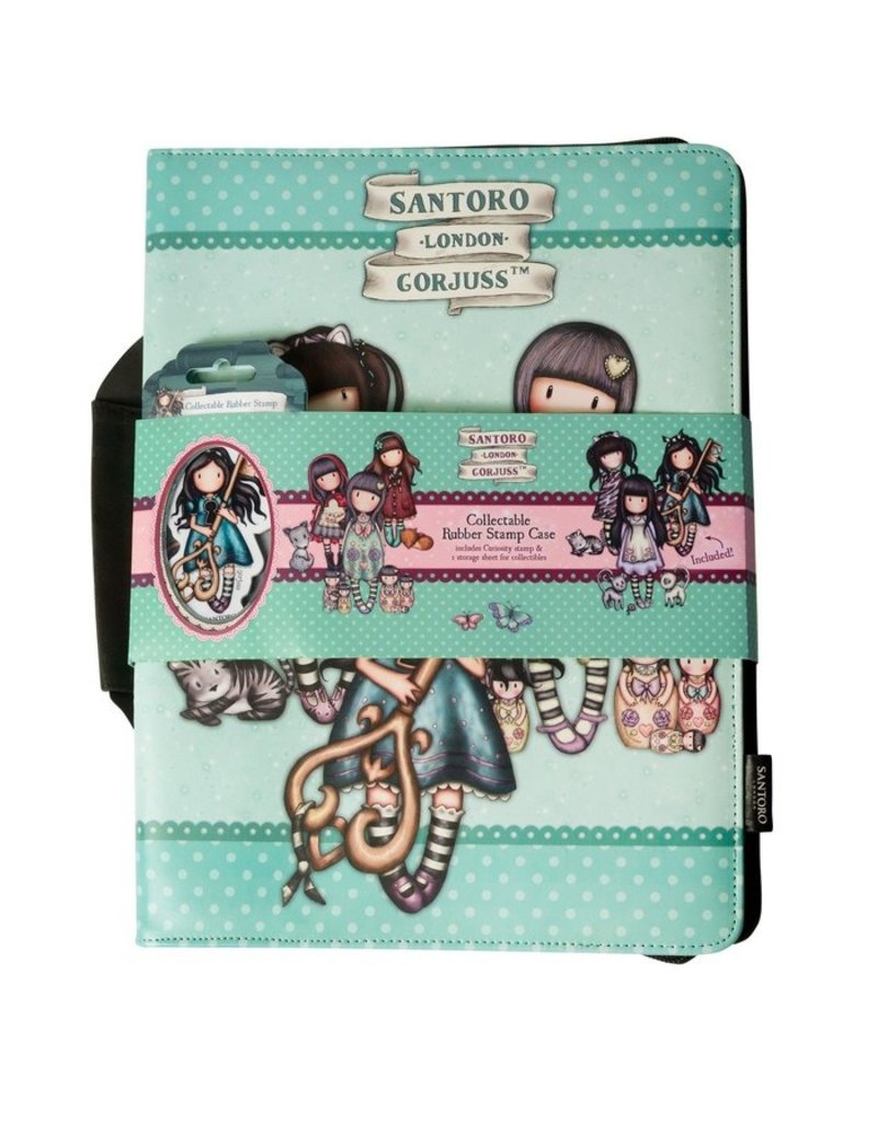 Gorjuss  Gorjuss Storage Case + Curiosity Stamp & Pocket Sheet