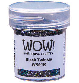 WOW! Wow Embossing Glitters, Black Twinkle