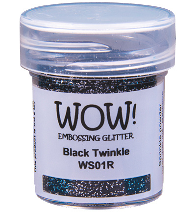WOW! Wow Embossing Glitters, Black Twinkle