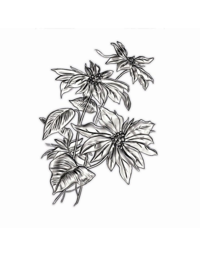 Sizzix Sizzix • 3D texture fades embossing folder Mini poinsettia