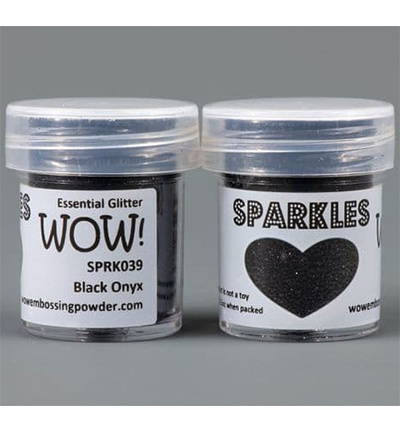 WOW! Wow Sparkles Glitter, Black Onyx