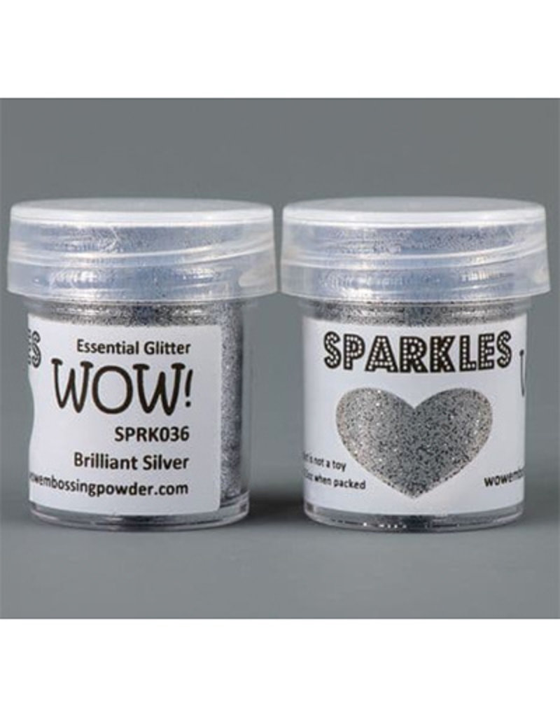 WOW! Wow Sparkles Glitter, Brilliant Silver