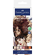 Faber Castell Duo aquarelmarker FC Goldfaber etui 6st. Portrait kleur nrs: 283, 195, 114, 116,