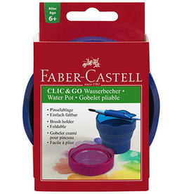 Faber Castell Watercup Clic & Go blauw