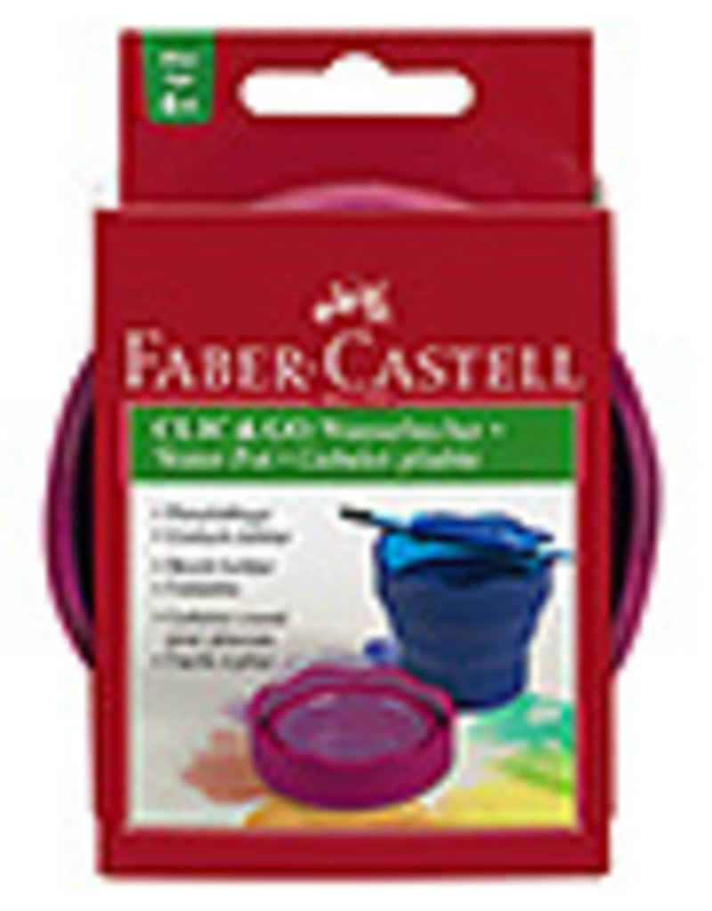 faber Castell Watercup Clic & Go roze/oranje