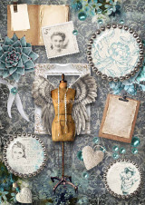 Decoupage Queen Decoupage Queen The Dressing Room A4