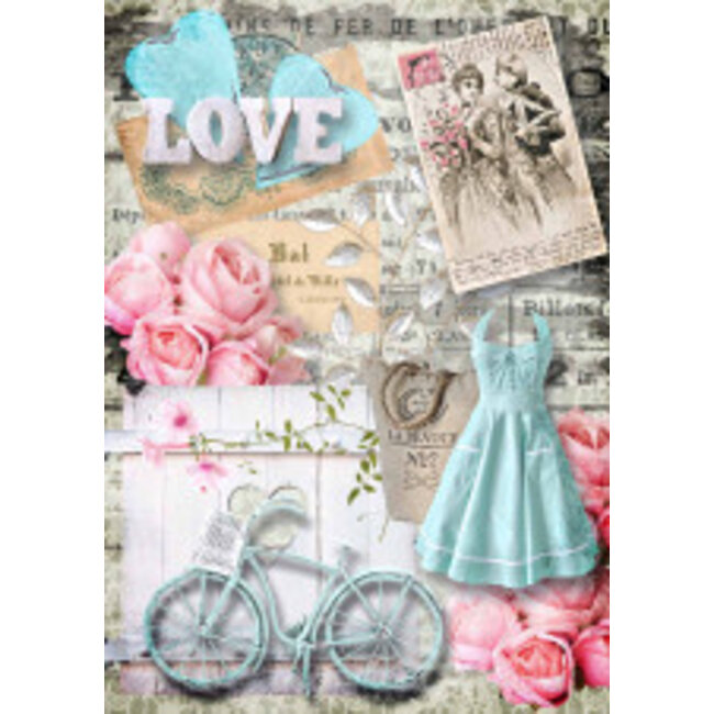 Decoupage Queen Decoupage Queen Love is in the Air A4