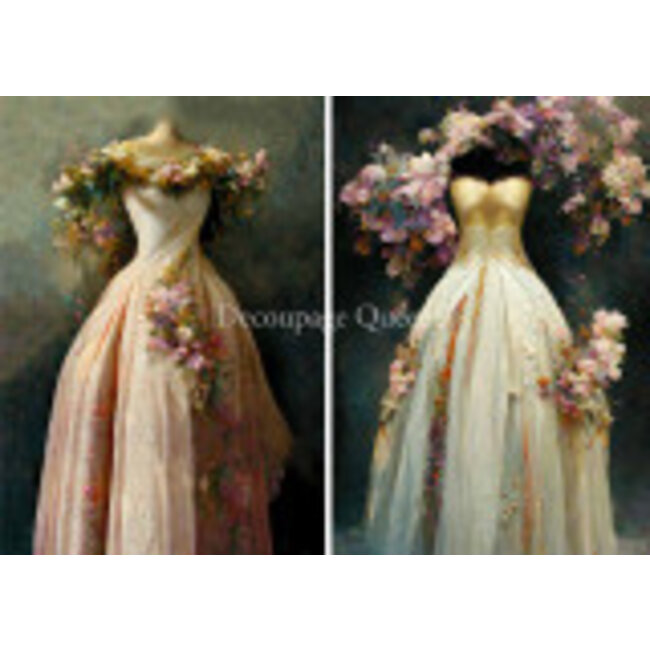 Decoupage Queen Decoupage Queen Spring Gowns A3