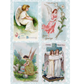 Decoupage Queen Decoupage Queen Easter Angels A4