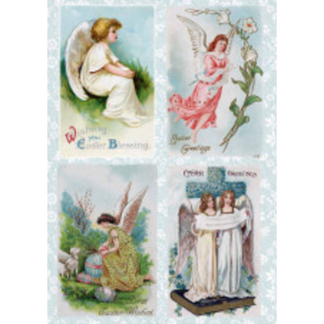 Decoupage Queen Decoupage Queen Easter Angels A4
