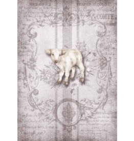 Decoupage Queen Decoupage Queen Grain Sack Lamb A4