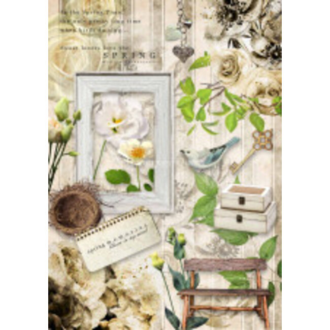 Decoupage Queen Decoupage Queen Spring Memories A4