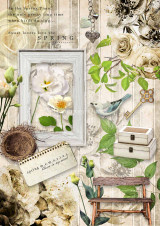Decoupage Queen Decoupage Queen Spring Memories A4
