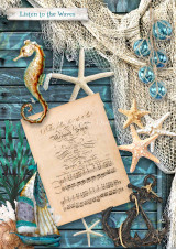 Decoupage Queen Decoupage Queen Mermaid Song A4