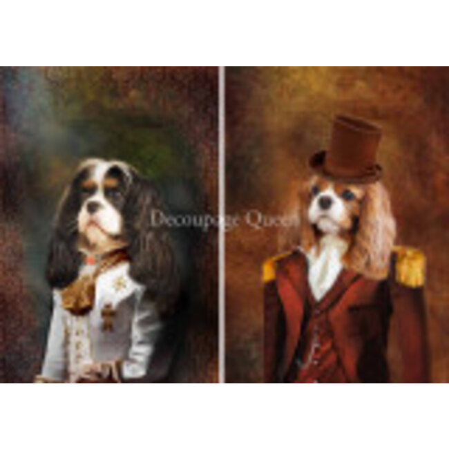 Decoupage Queen Roberta Marone - The Cavalier Boys A4