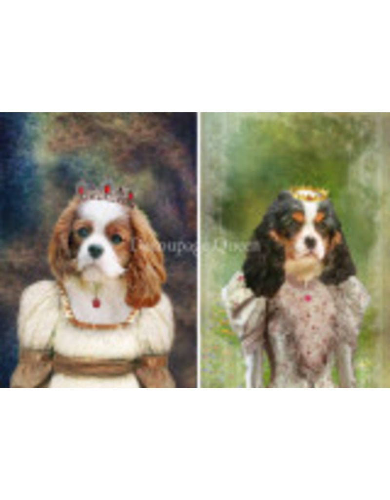 Decoupage Queen Roberta Marone - The Cavalier Ladies A4