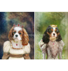 Decoupage Queen Roberta Marone - The Cavalier Ladies A3