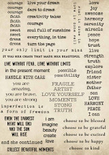 Decoupage Queen Ellen J Goods - Special Words A4