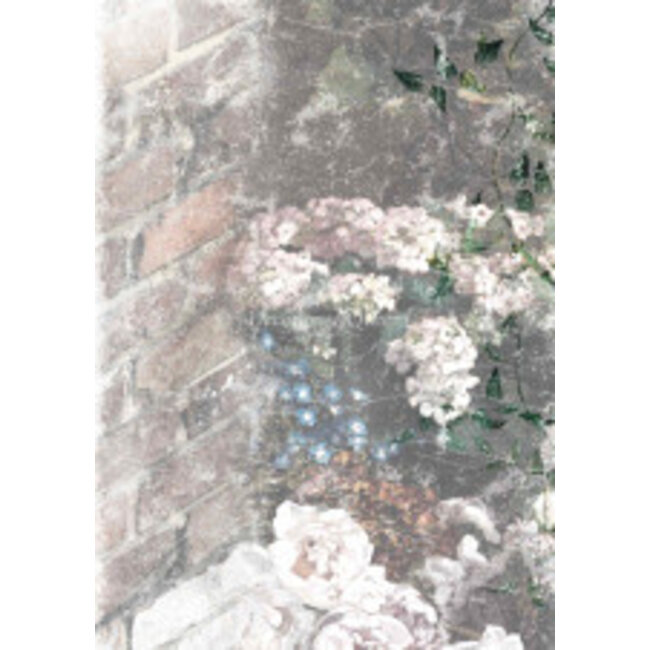 Decoupage Queen Dainty and the Queen - Faded A4