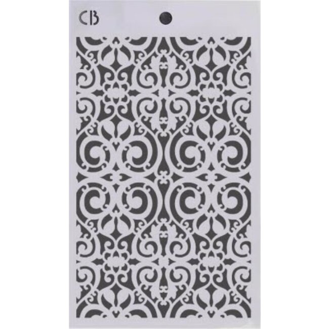 Ciao Bella Texture Stencil 5"x8" Filigree