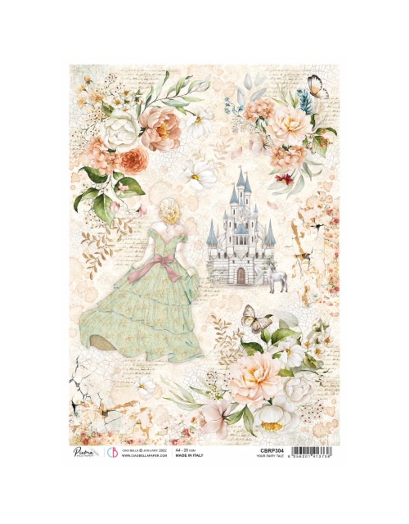 Ciao Bella Rice Paper A4 Your fairy tale