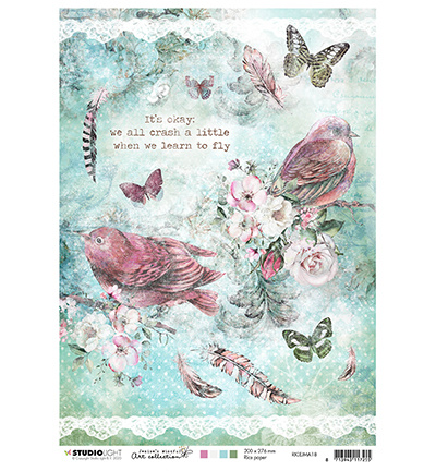 Studio Light Rice Paper, Jenine’s Mindful Art 3.0 Nr.18