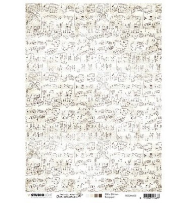 Studio Light Rice paper A4 Jenine's mindful art nr.05