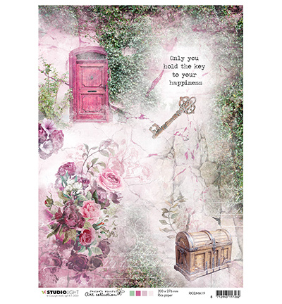 Studio Light Rice Paper, Jenine’s Mindful Art 3.0 Nr.19