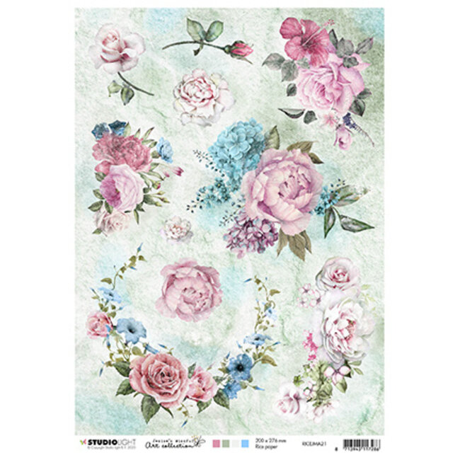 Studio Light Rice Paper, Jenine’s Mindful Art 3.0 Nr.21