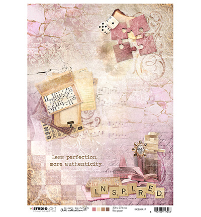 Studio Light Rice Paper, Jenine’s Mindful Art 3.0 Nr.17