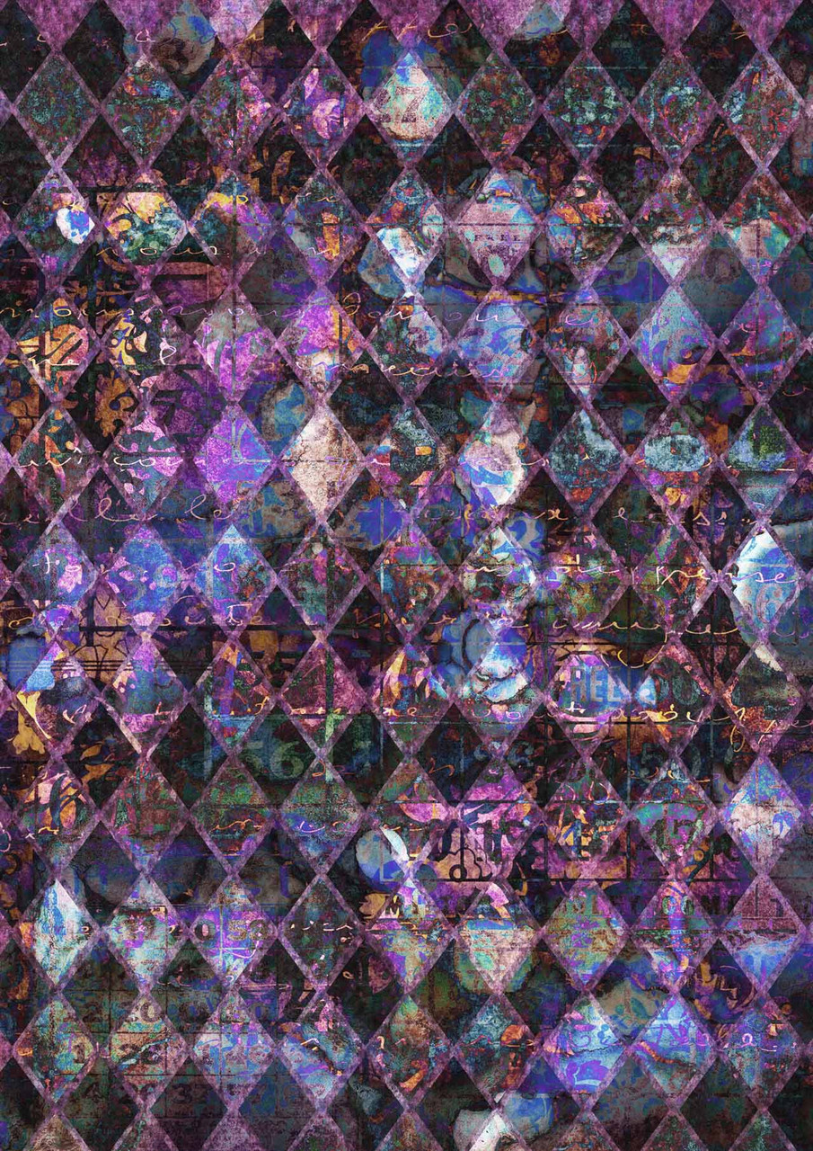 Decoupage Queen Hobbilicious Clouded Harlequin